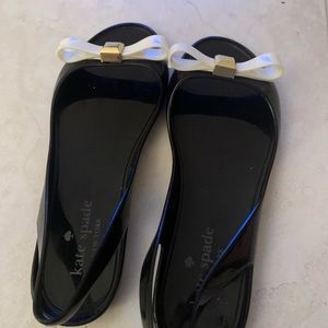 Kate spade open toe flats